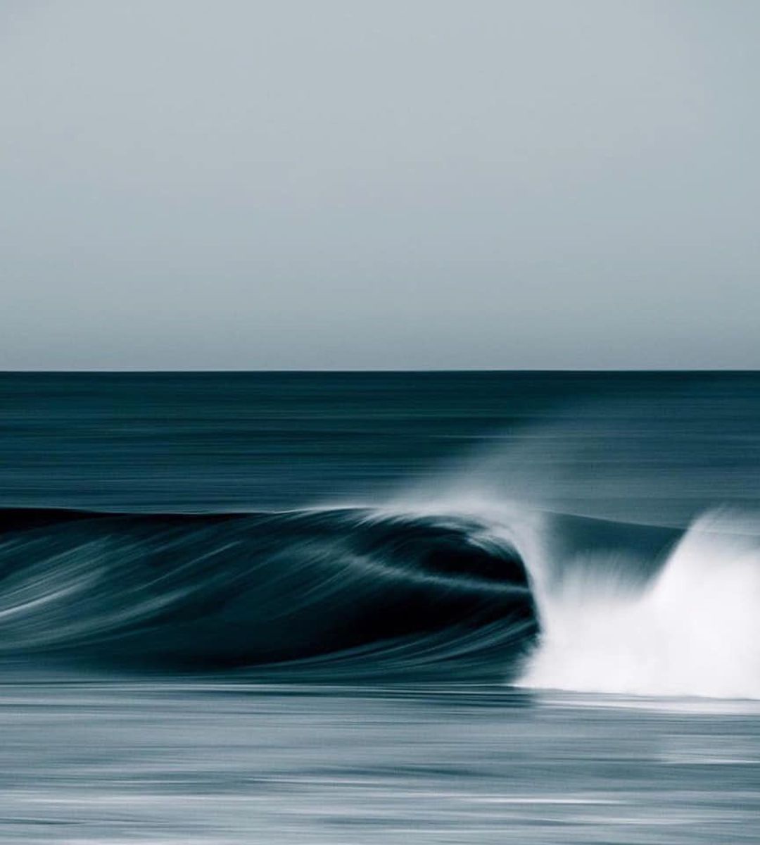 A breaking ocean wave