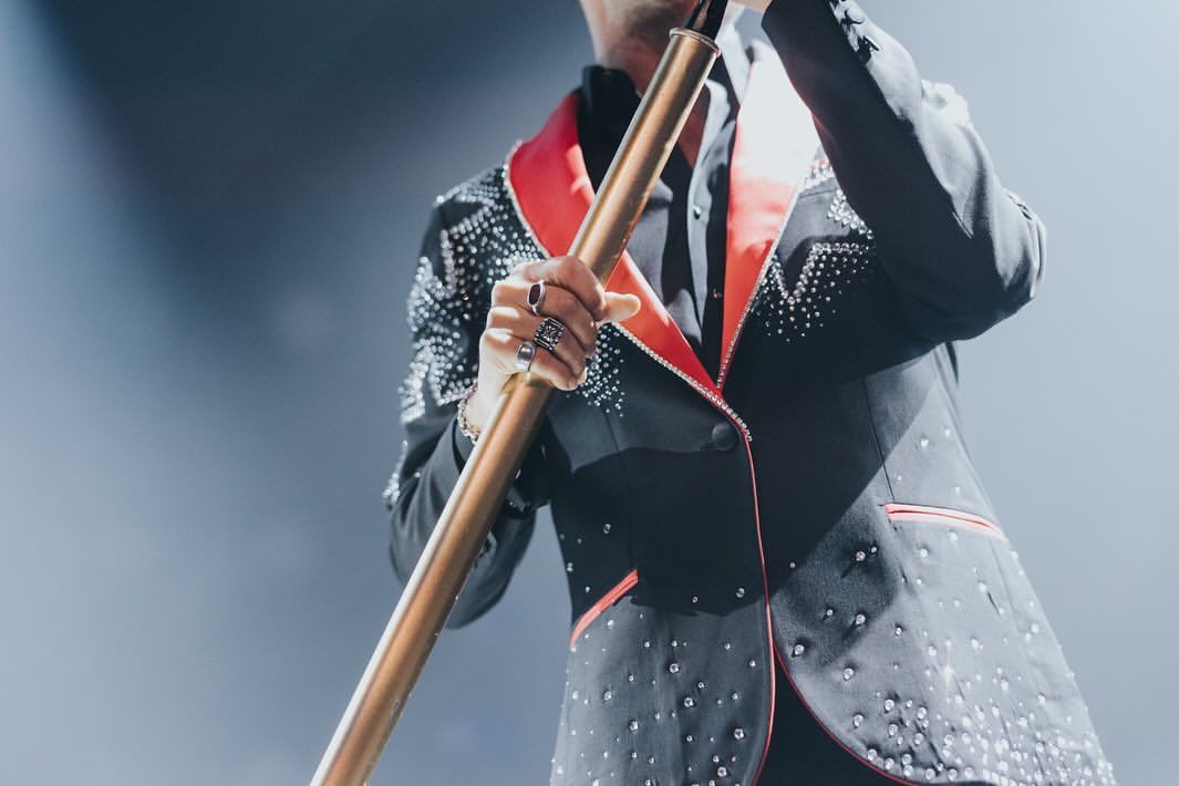 Embellished lapel detail
